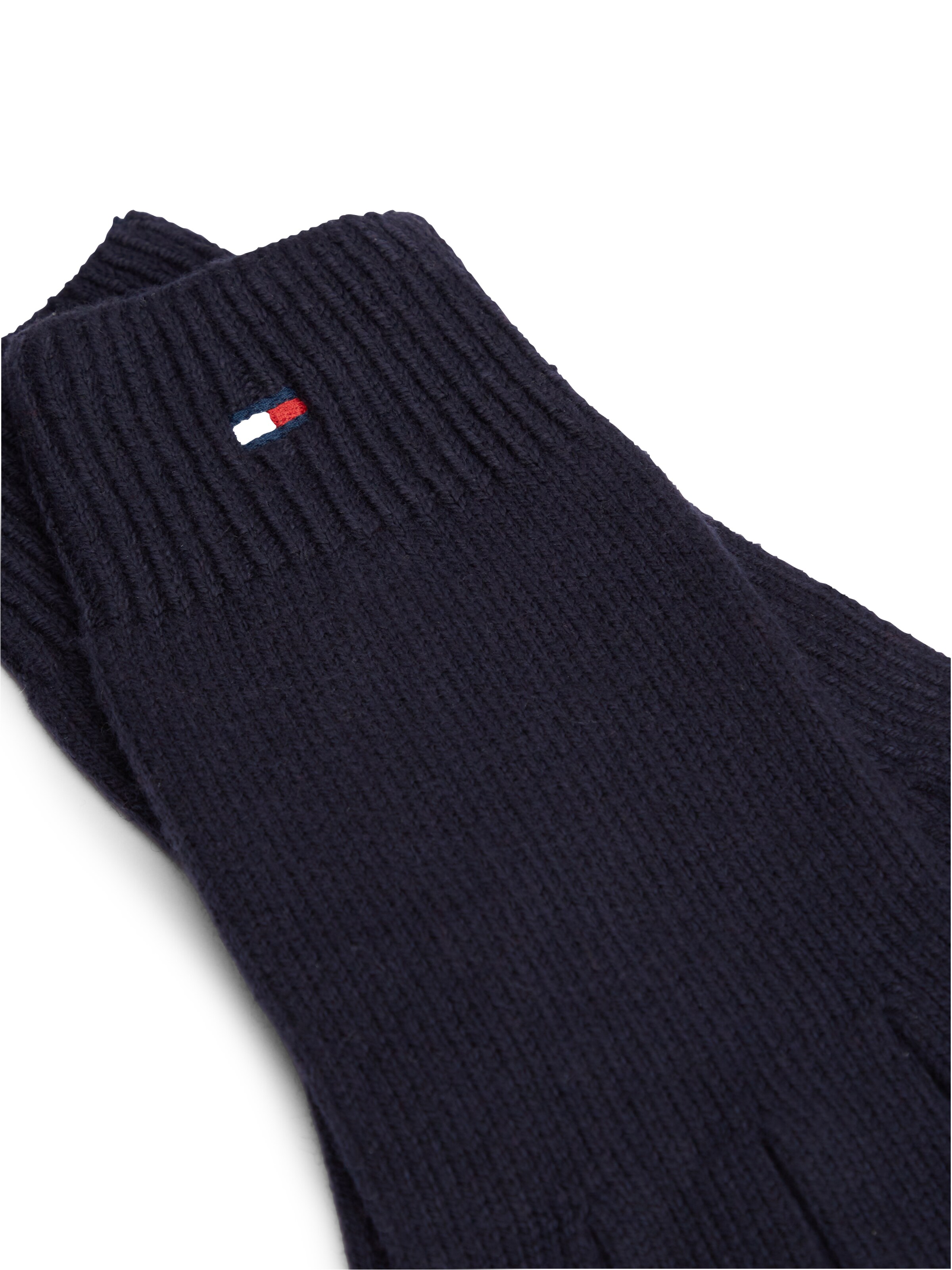 Mănuşi cu degete de la TOMMY HILFIGER pe albastru