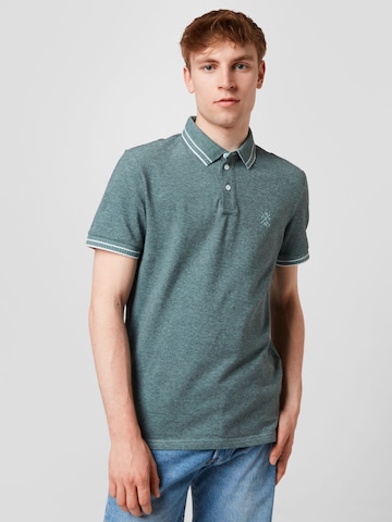 TOM TAILOR Poloshirt in Grün: predná strana