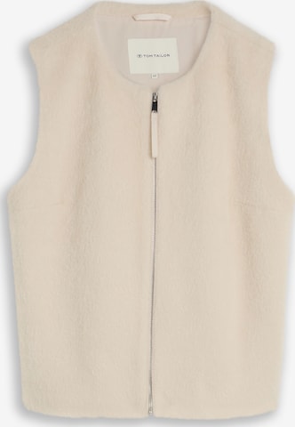 Tom Tailor Women + Liivi värissä valkoinen: etupuoli
