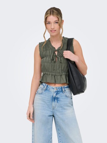 ONLY Bluse 'ONLGoa' i grøn
