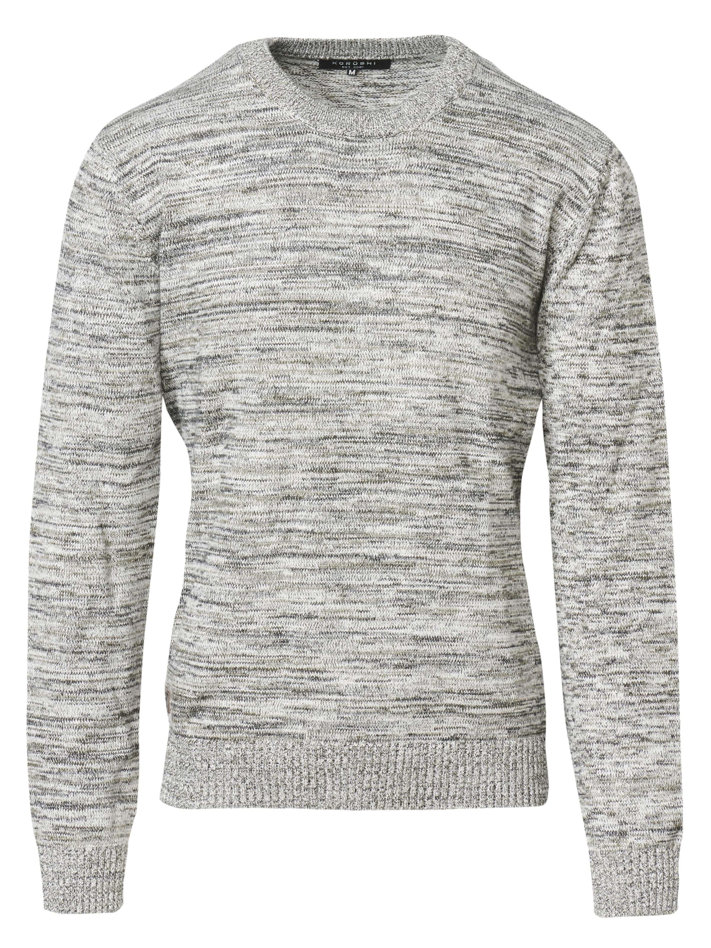 KOROSHI - Jersey en gris: frente
