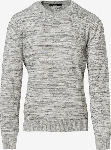 Pull-over KOROSHI en gris : devant