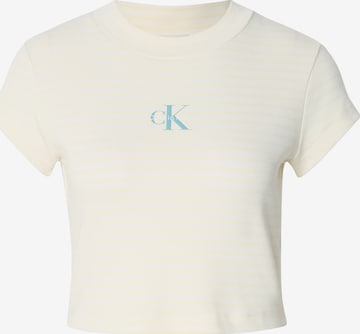 Calvin Klein Jeans Paita värissä keltainen: etupuoli