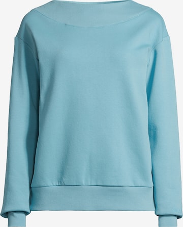 salzhaut Sweatshirt 'Röben' in Blauw: voorkant