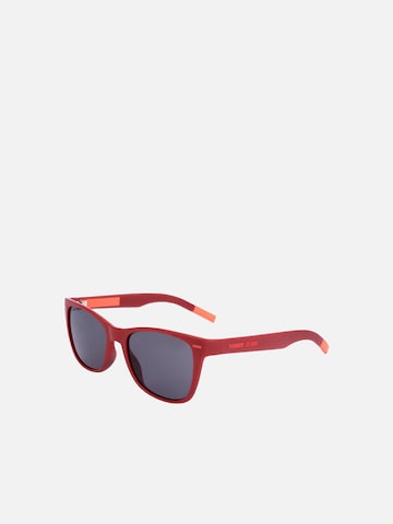 Lunettes de soleil TOMMY HILFIGER en rouge : devant