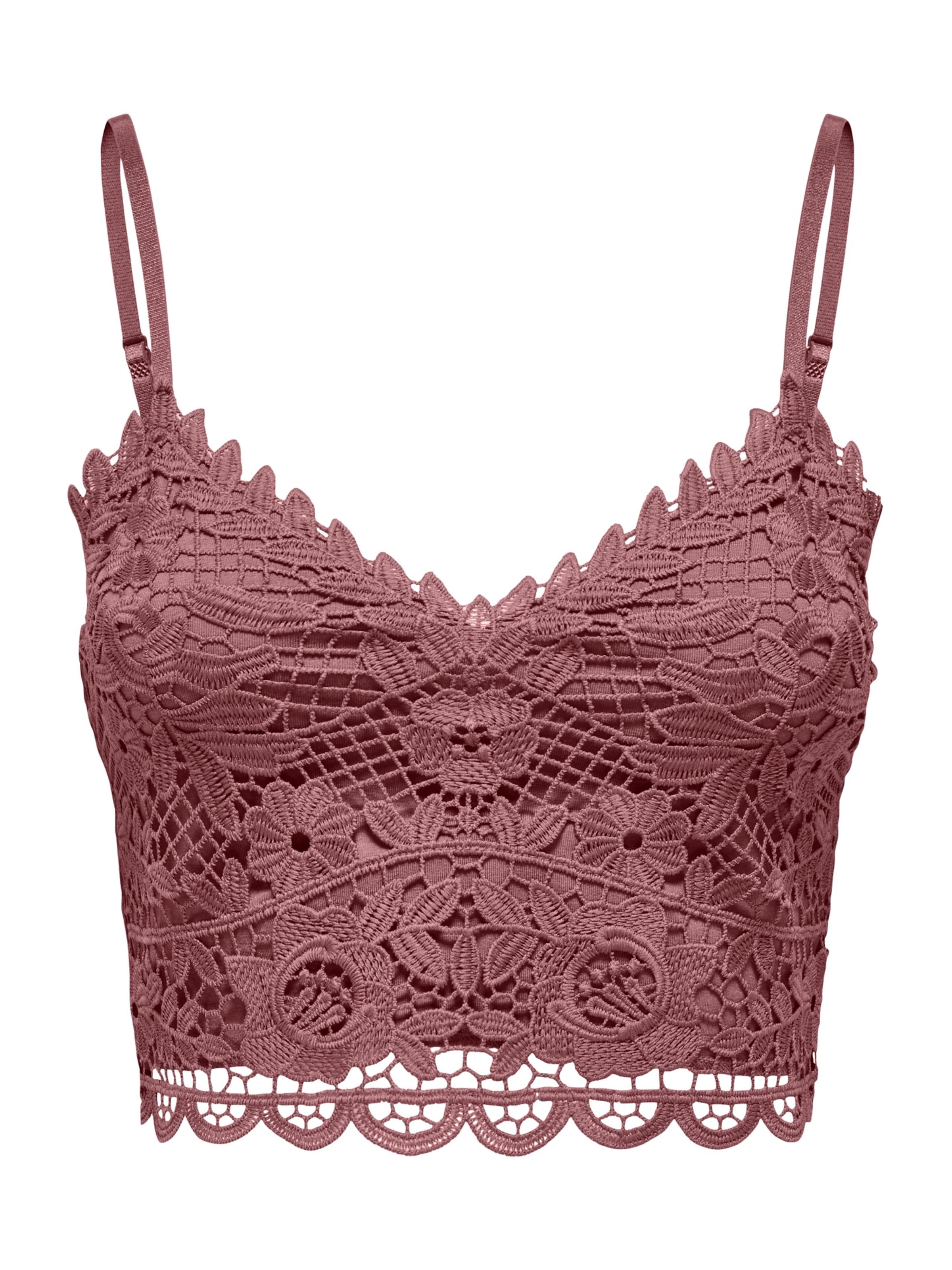 ONLY Top 'ONLHONEY' w kolorze różowy: przód