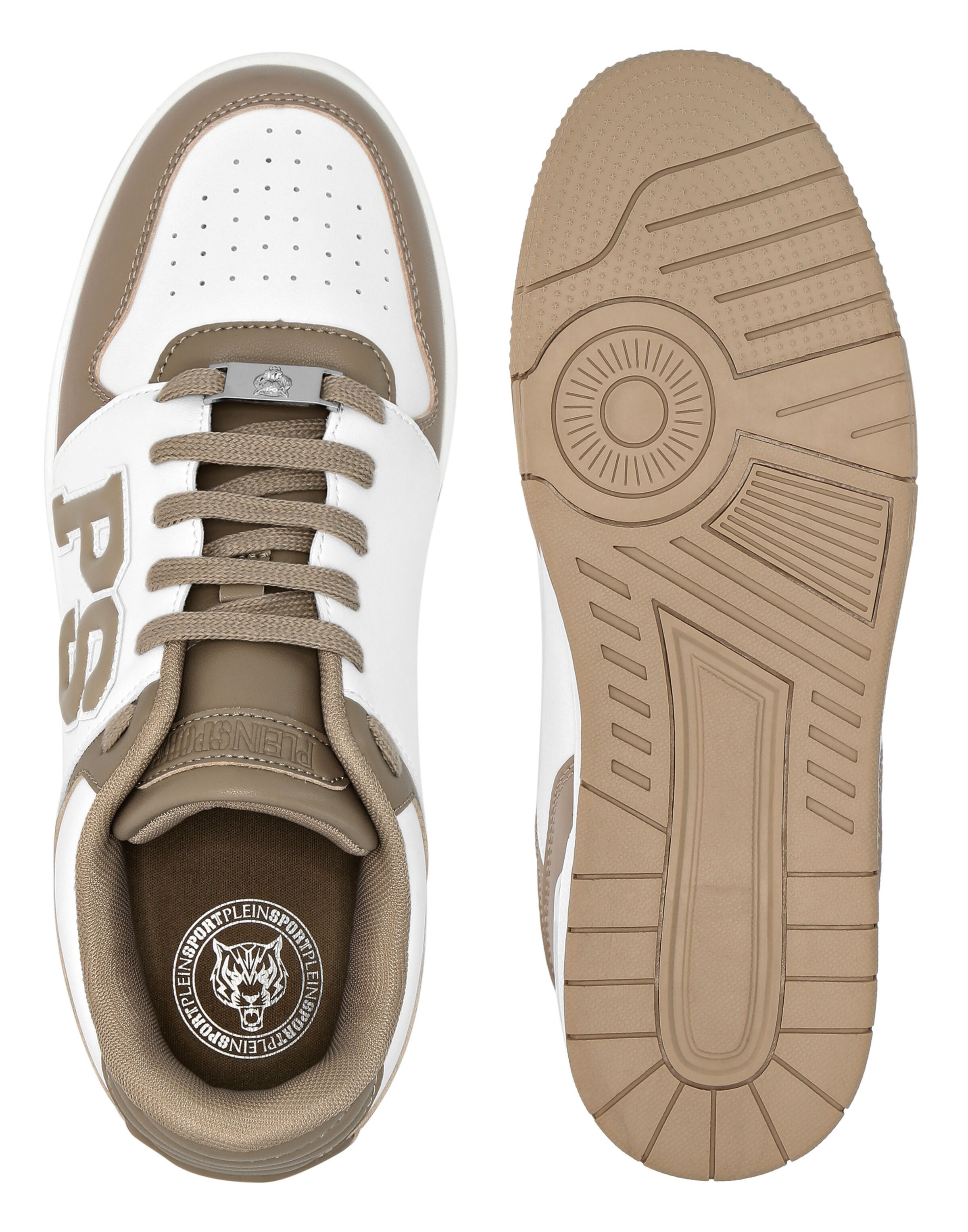 Sneaker bassa di Plein Sport in marrone