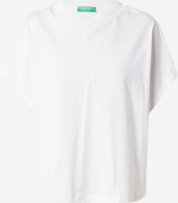 T-shirt UNITED COLORS OF BENETTON en blanc : devant