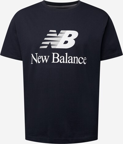 new balance Shirt in de kleur Grijs / Zwart / Wit, Productweergave