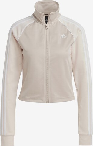 ADIDAS SPORTSWEAR Tracksuit 'Teamsport' in Beige