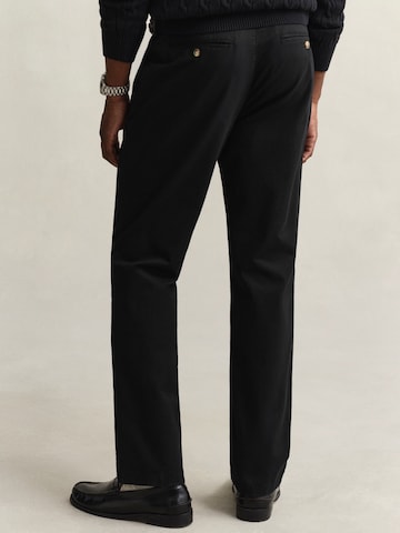GANT regular Παντελόνι τσίνο σε μαύρο