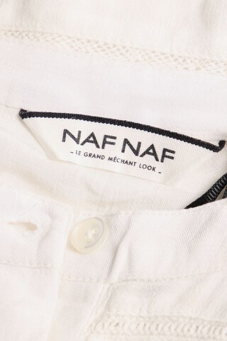 NAF NAF Bluse S in Weiß