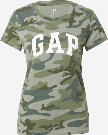 Gap Petite - Camisa em verde: frente