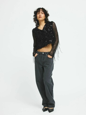 Chemisier 'Delta' Résumé en noir