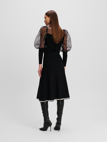 Karl Lagerfeld Юбка 'Essential' в Черный