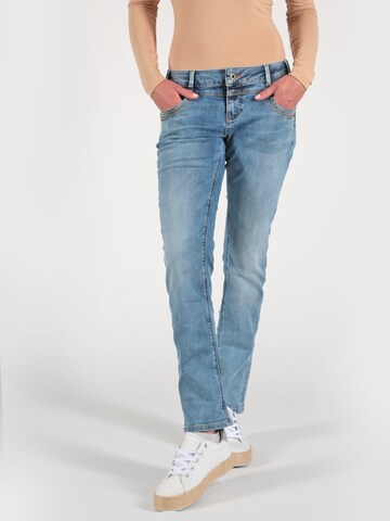Miracle of Denim Regular Jeans 'Rea' in Blue: front