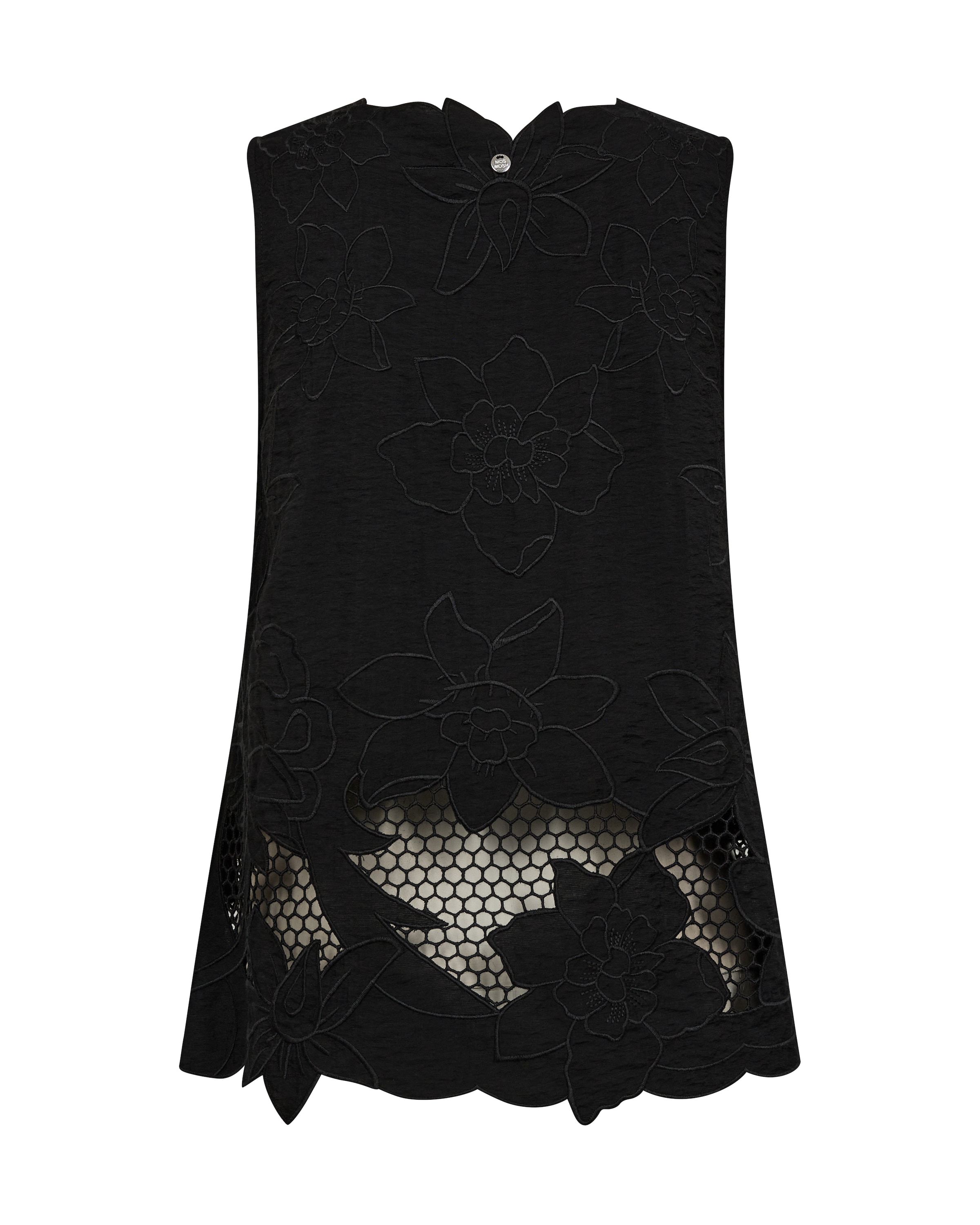 MOS MOSH Blúzka - Čierna