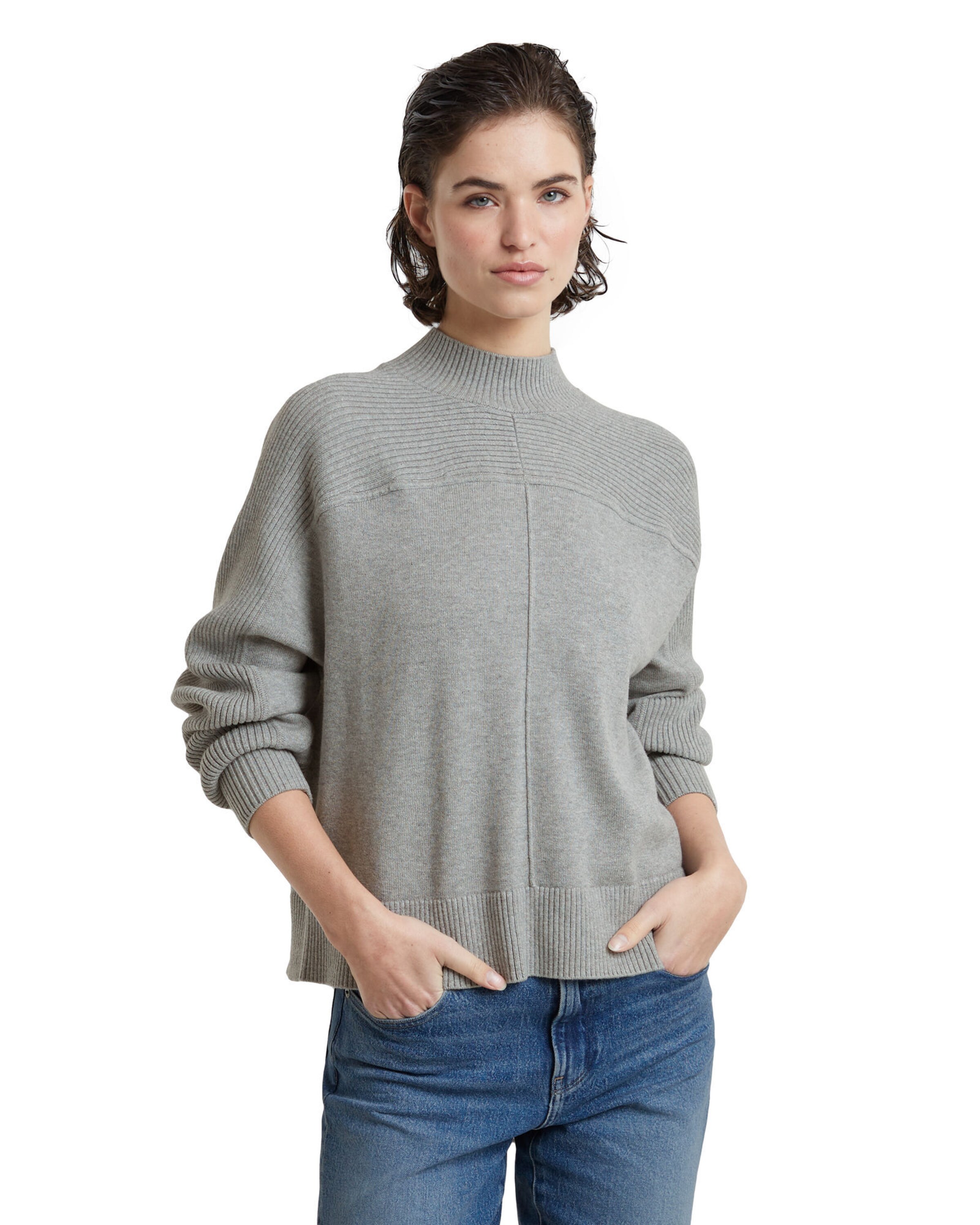 G-STAR Trui in Grijs: voorkant