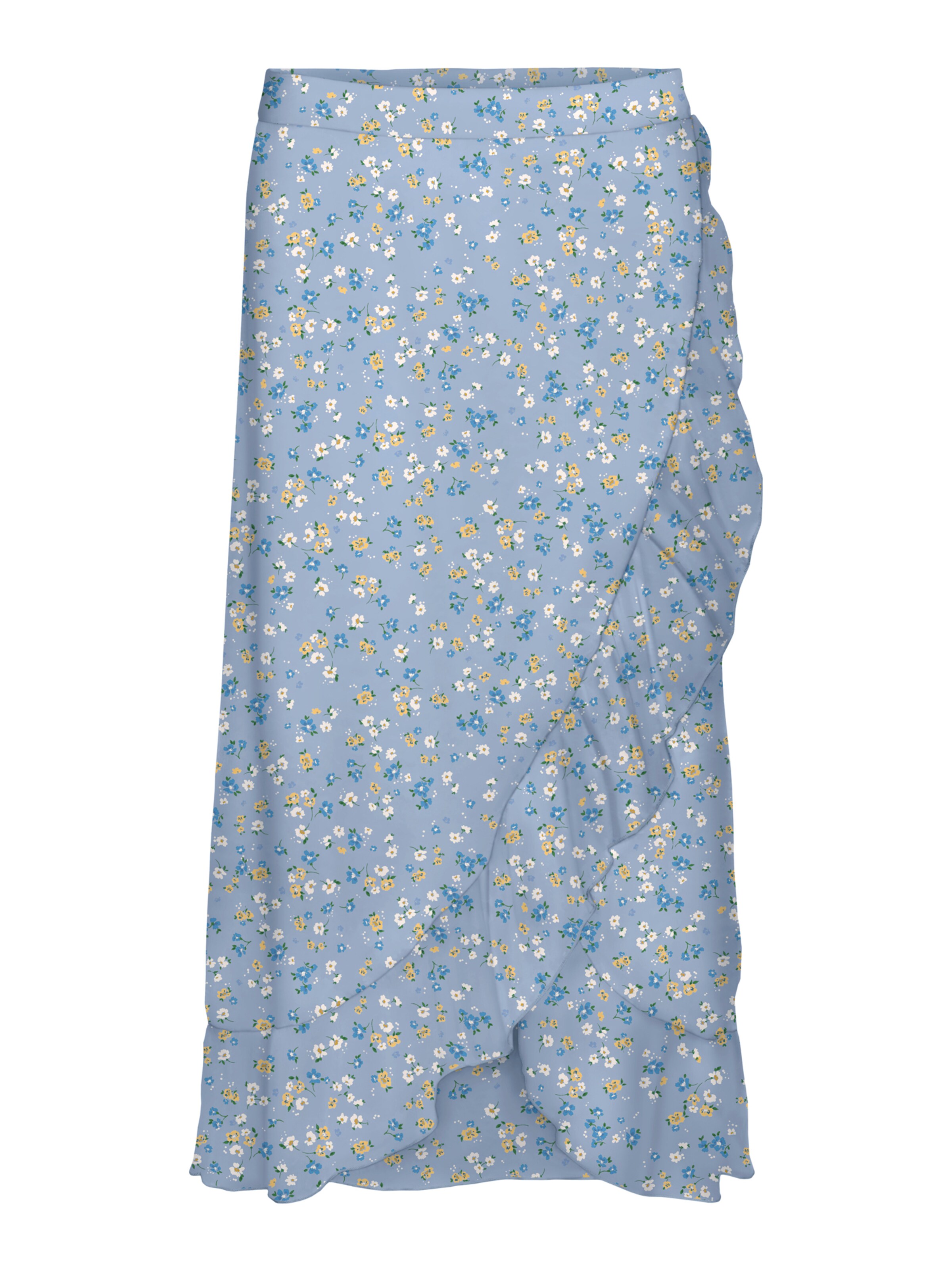 Vero Moda Petite - Falda 'VMSMILLA' en azul: frente