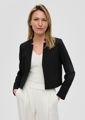 s.Oliver BLACK LABEL Blazer in Schwarz: Vorderseite