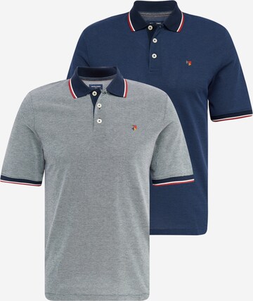 JACK & JONES Poloshirt 'BLUWIN' in Blau: predná strana