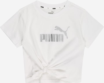 T-Shirt PUMA en blanc : devant