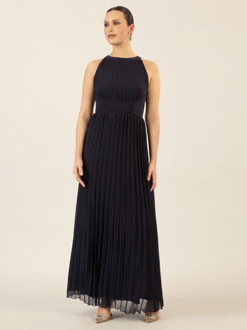 Robe de soirée APART en bleu : devant