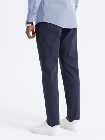 Ombre Slimfit Chino 'OM-PACP-0151' in Blauw
