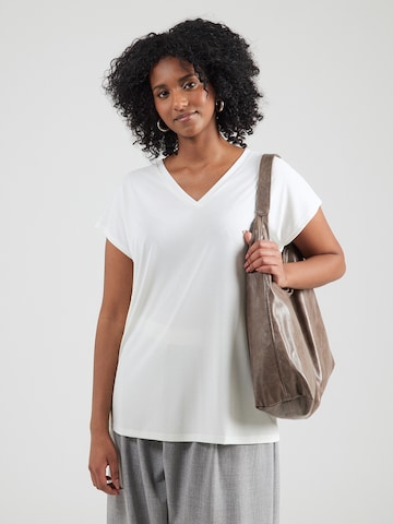 ONLY Carmakoma Tričko 'CARFREE' – bílá: přední strana