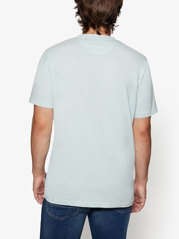 Signal T-Shirt 'GabrielSI' in Blau