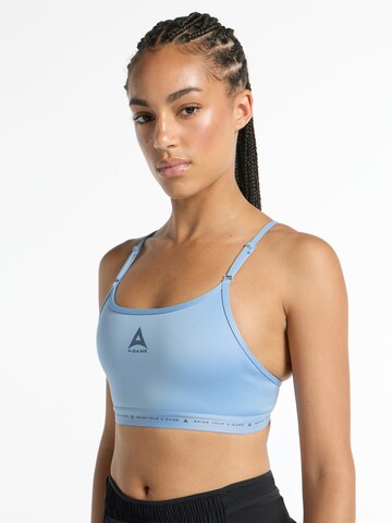 A-Game Αθλητικό σουτιέν 'Adjustable Yoga Sports Bra' σε μπλε