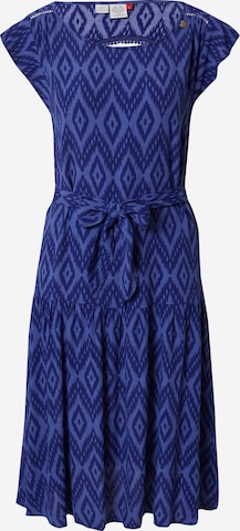 Ragwear Платье 'IKKAT' в Синий: спереди