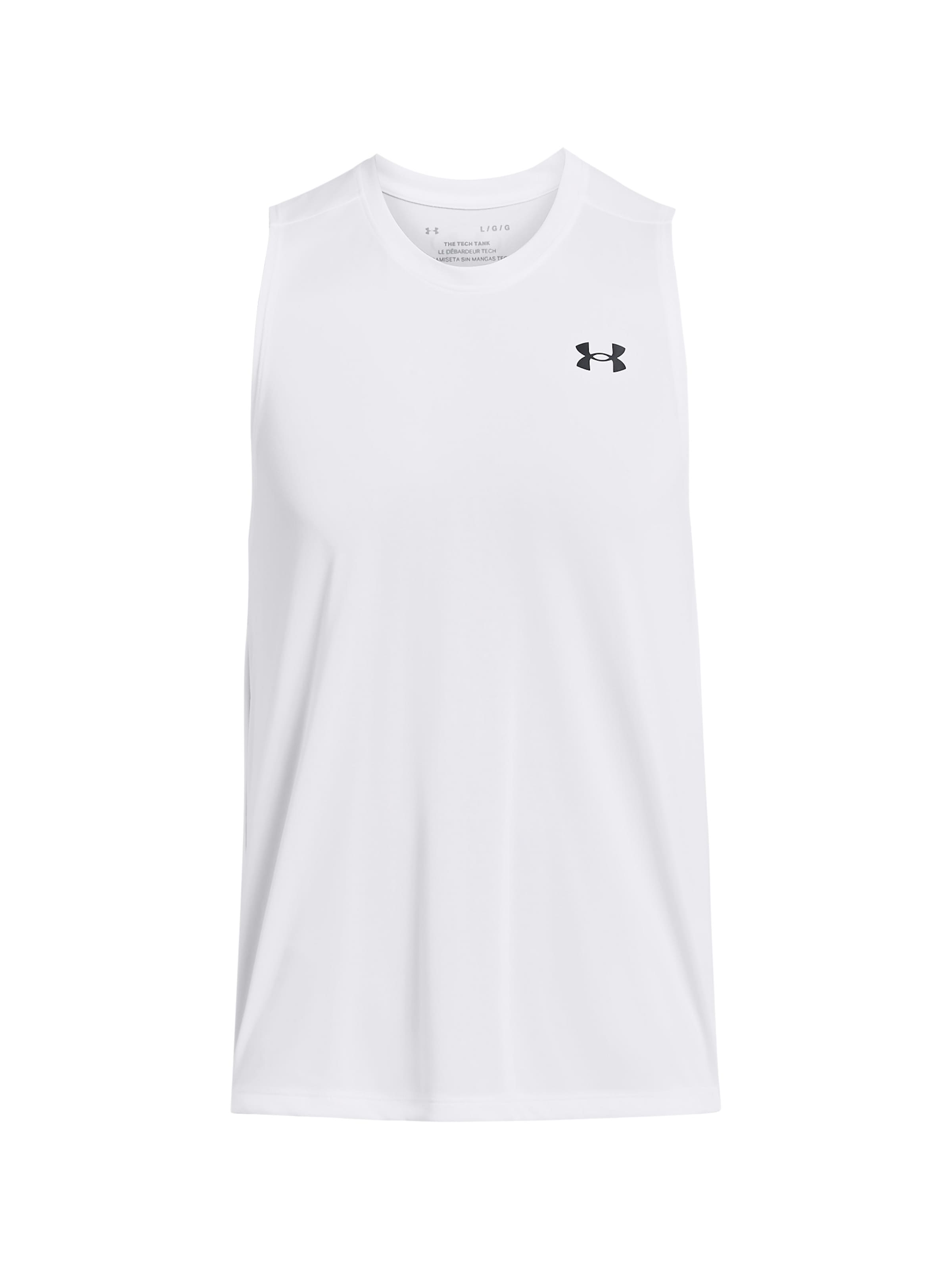 UNDER ARMOUR Performance shirt in White: front