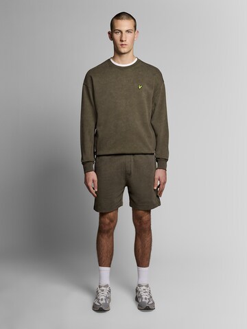 Lyle & Scott Regular Broek in Groen