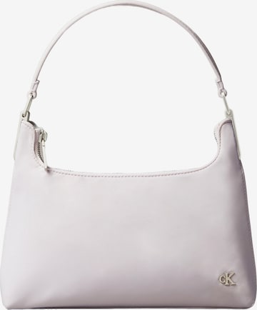 Sac bandoulière Calvin Klein Jeans en violet : devant