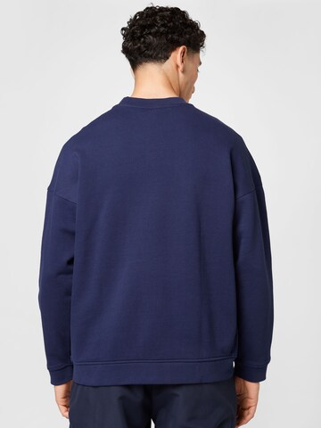 ADIDAS ORIGINALS Sweatshirt 'Adicolor Classics Lock-Up Trefoil' i blå