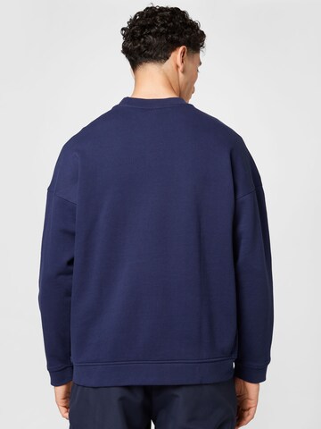 Sweat-shirt 'Adicolor Classics Lock-Up Trefoil' ADIDAS ORIGINALS en bleu