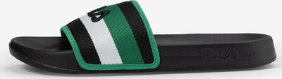 FILA Strand-/badschoen 'Morro Bay' in de kleur Groen / Zwart / Wit, Productweergave