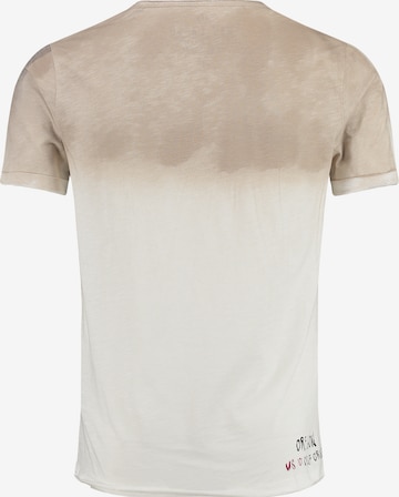 Key Largo T-Shirt 'MT PORTLAND' in Beige