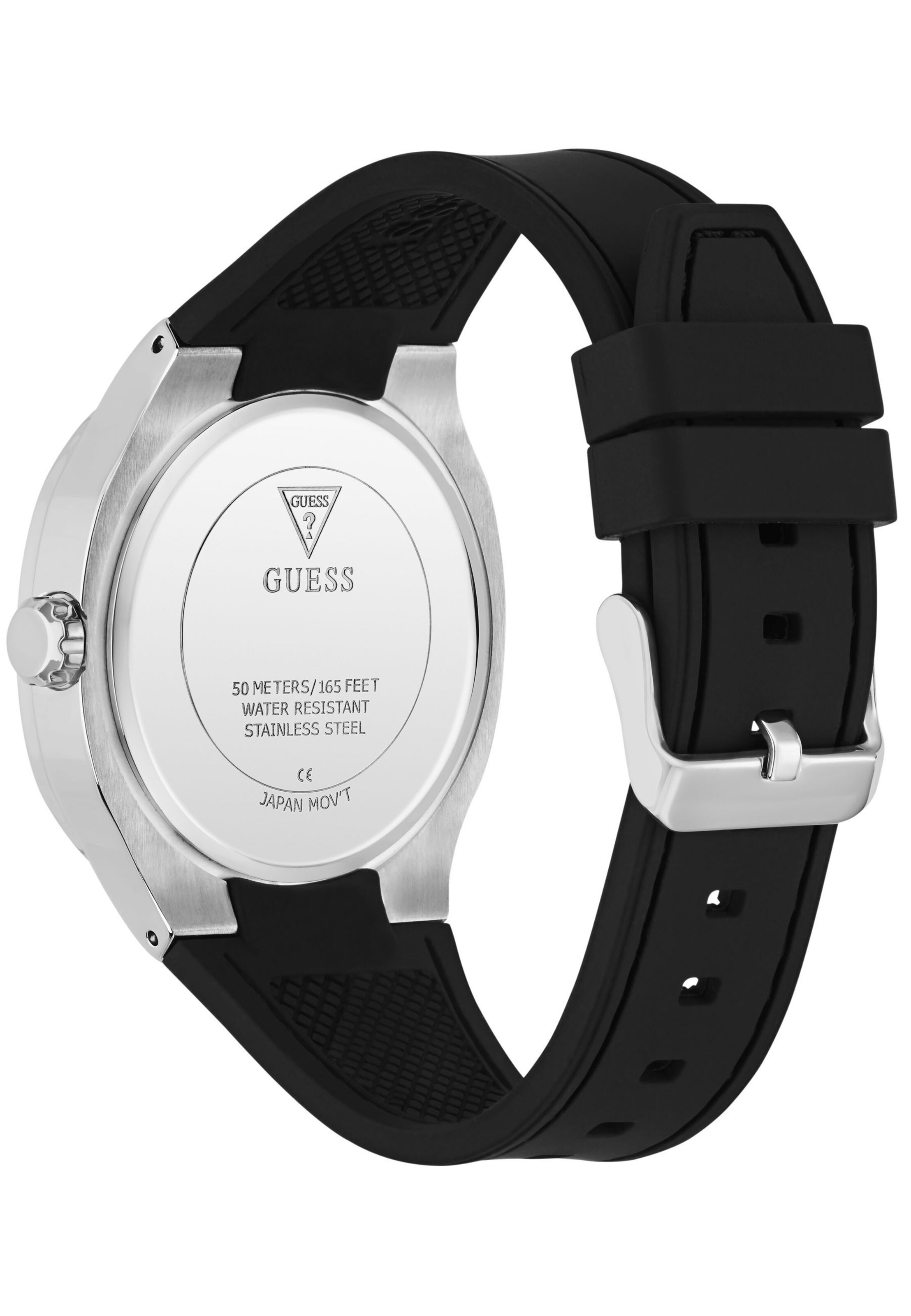GUESS Analog Watch 'HEADLINE' in Black