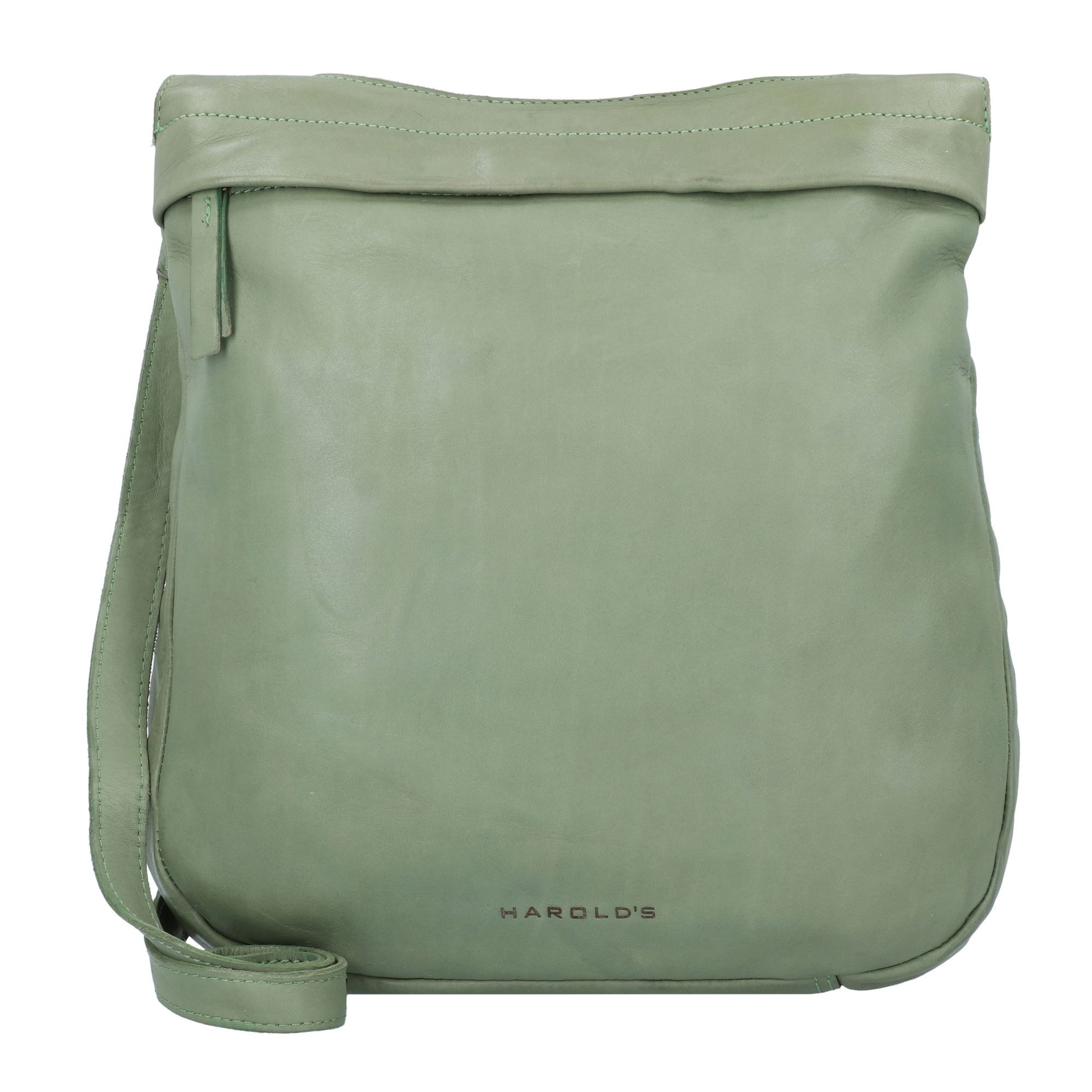 Harold's Umhängetasche 'Submarine' in Grün: Vorderseite