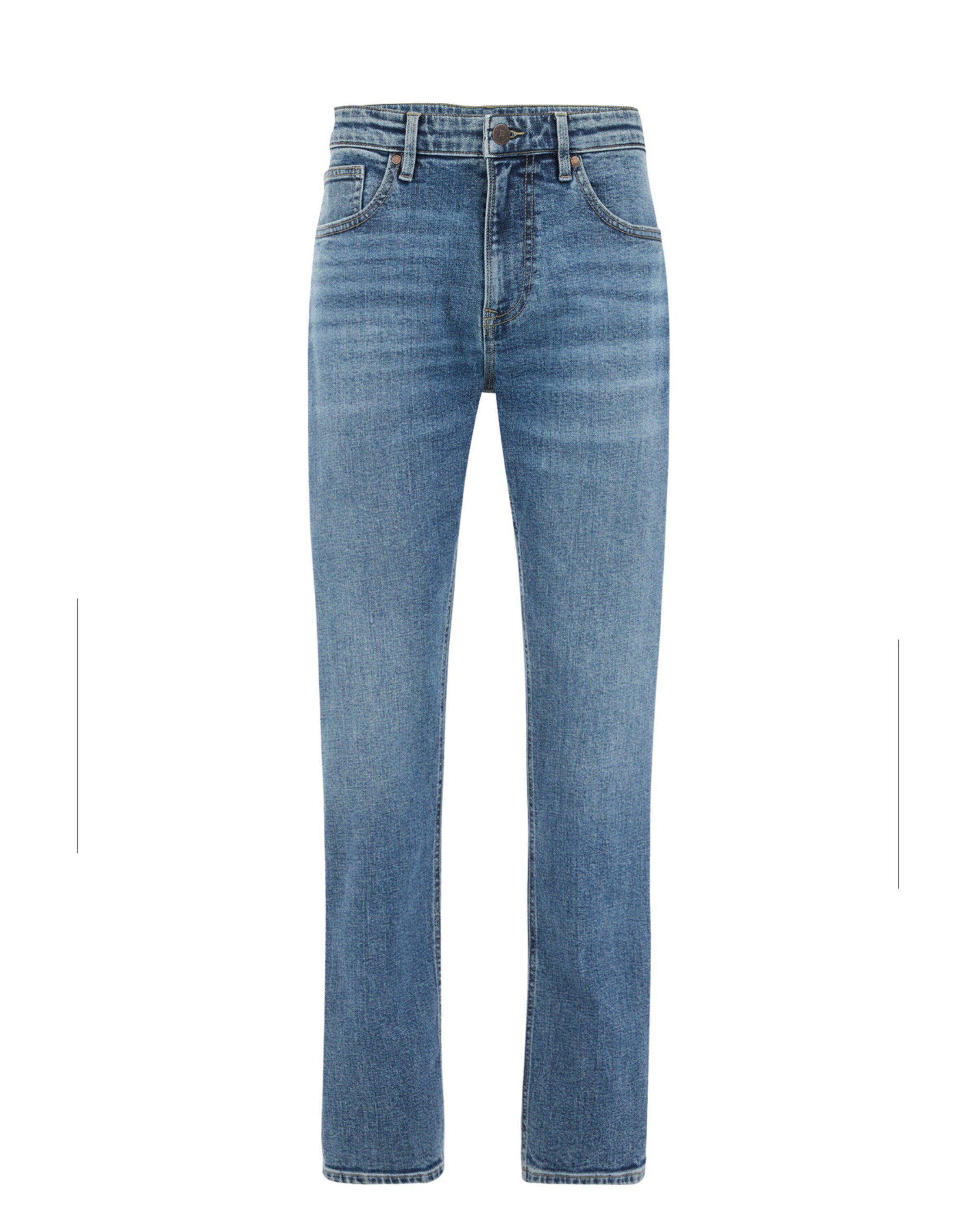 WE Fashion - regular Vaquero en azul: frente