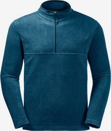 JACK WOLFSKIN Trui 'Acro' in Blauw: voorkant