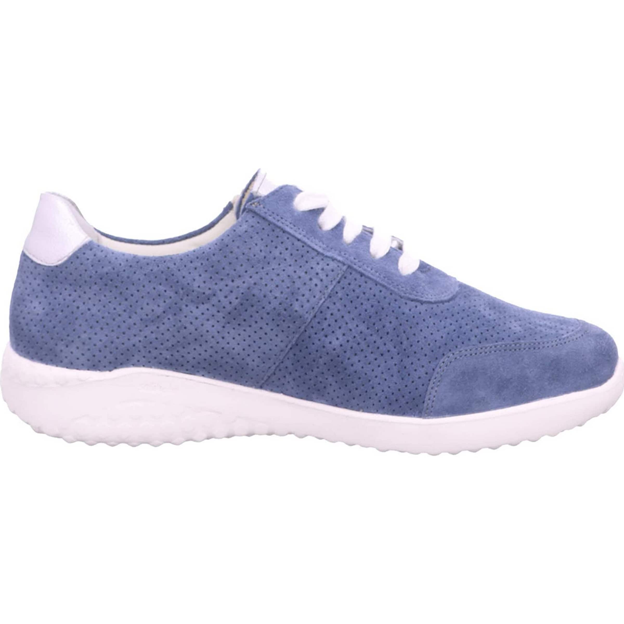SOLIDUS Sportieve veterschoen in Blauw