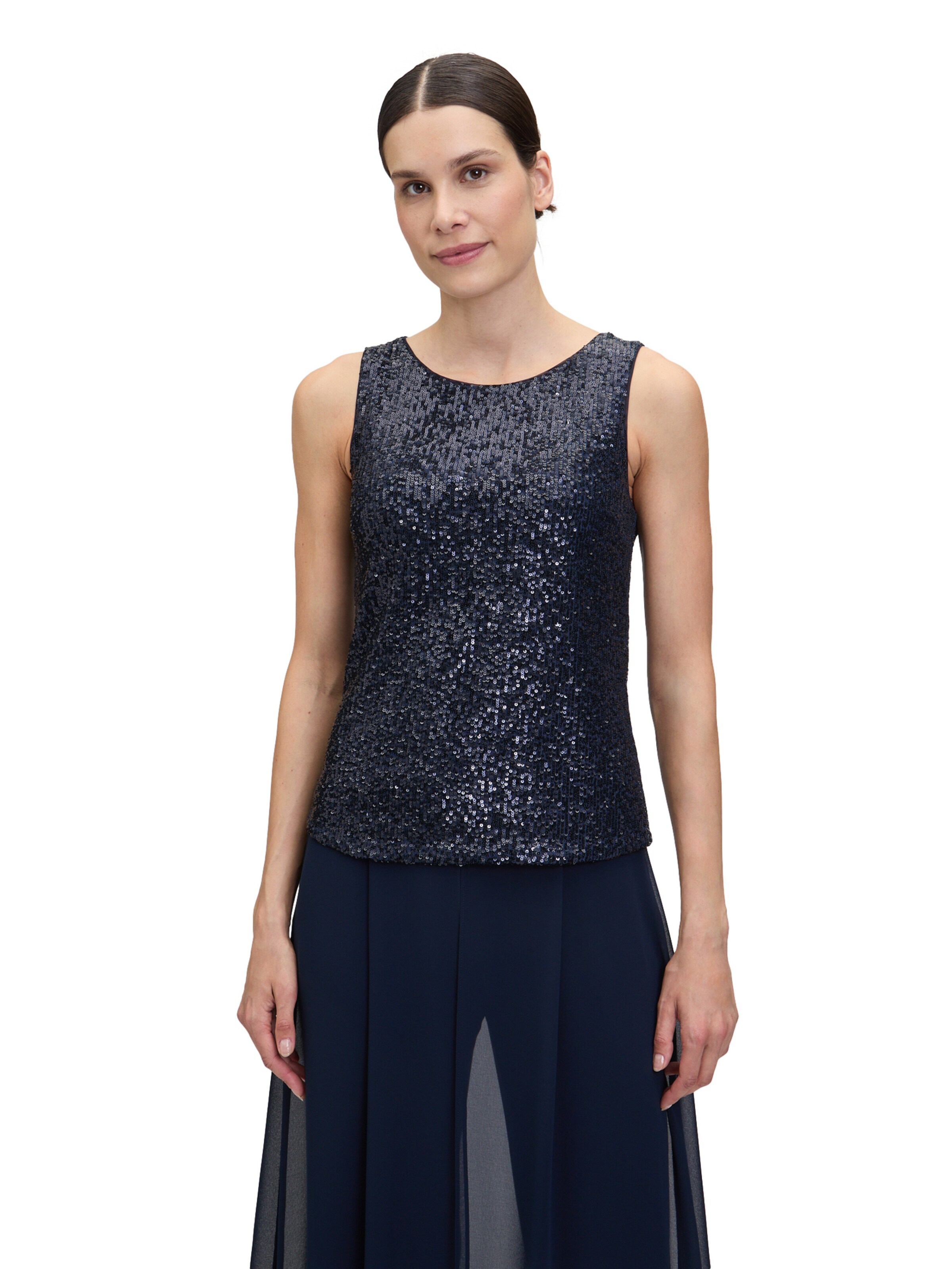 Vera Mont Blouse in Blue: front