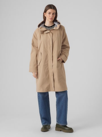 VERO MODA Between-Seasons Parka 'CHELSEA' in Beige