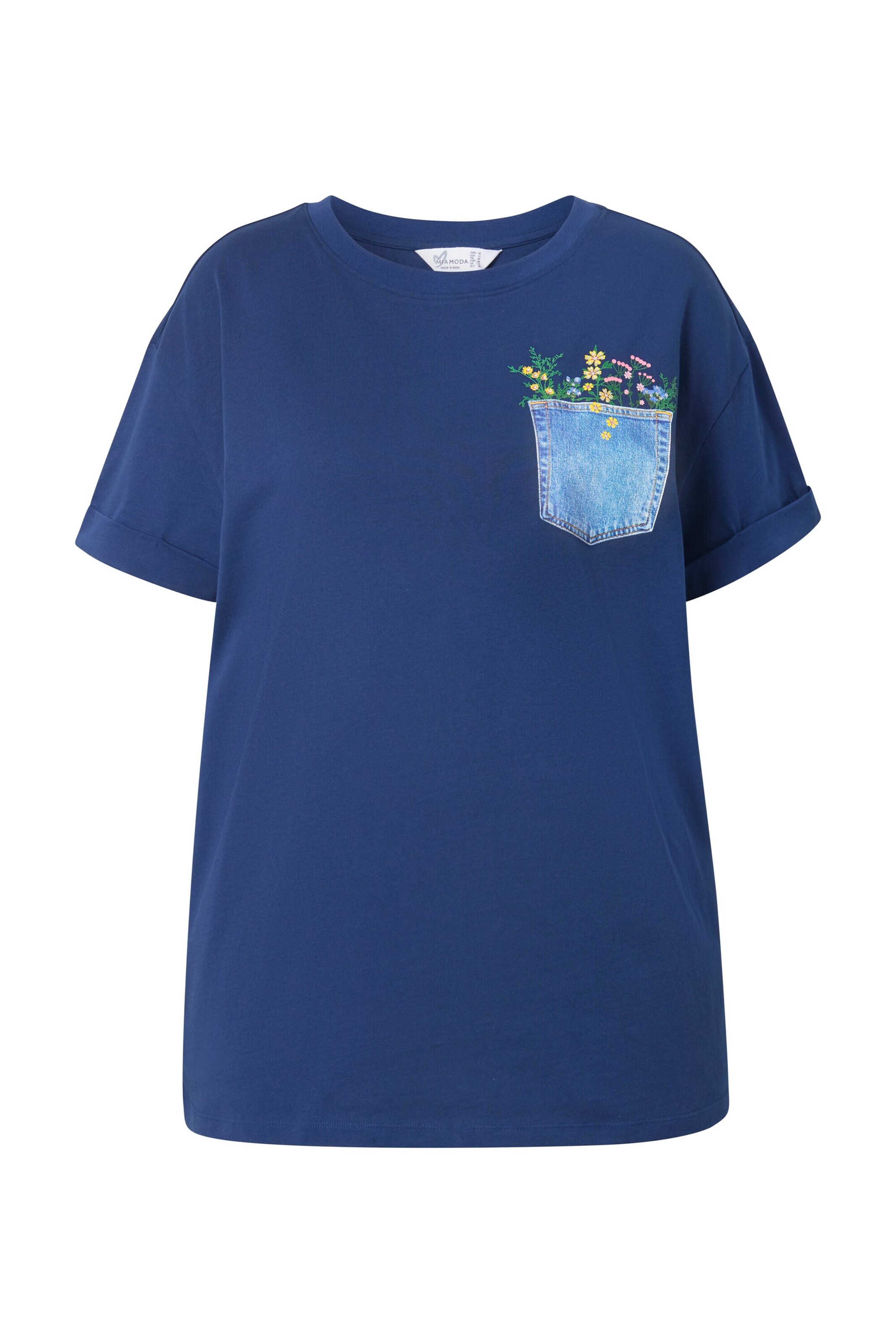 MIAMODA Shirt in Blue: front