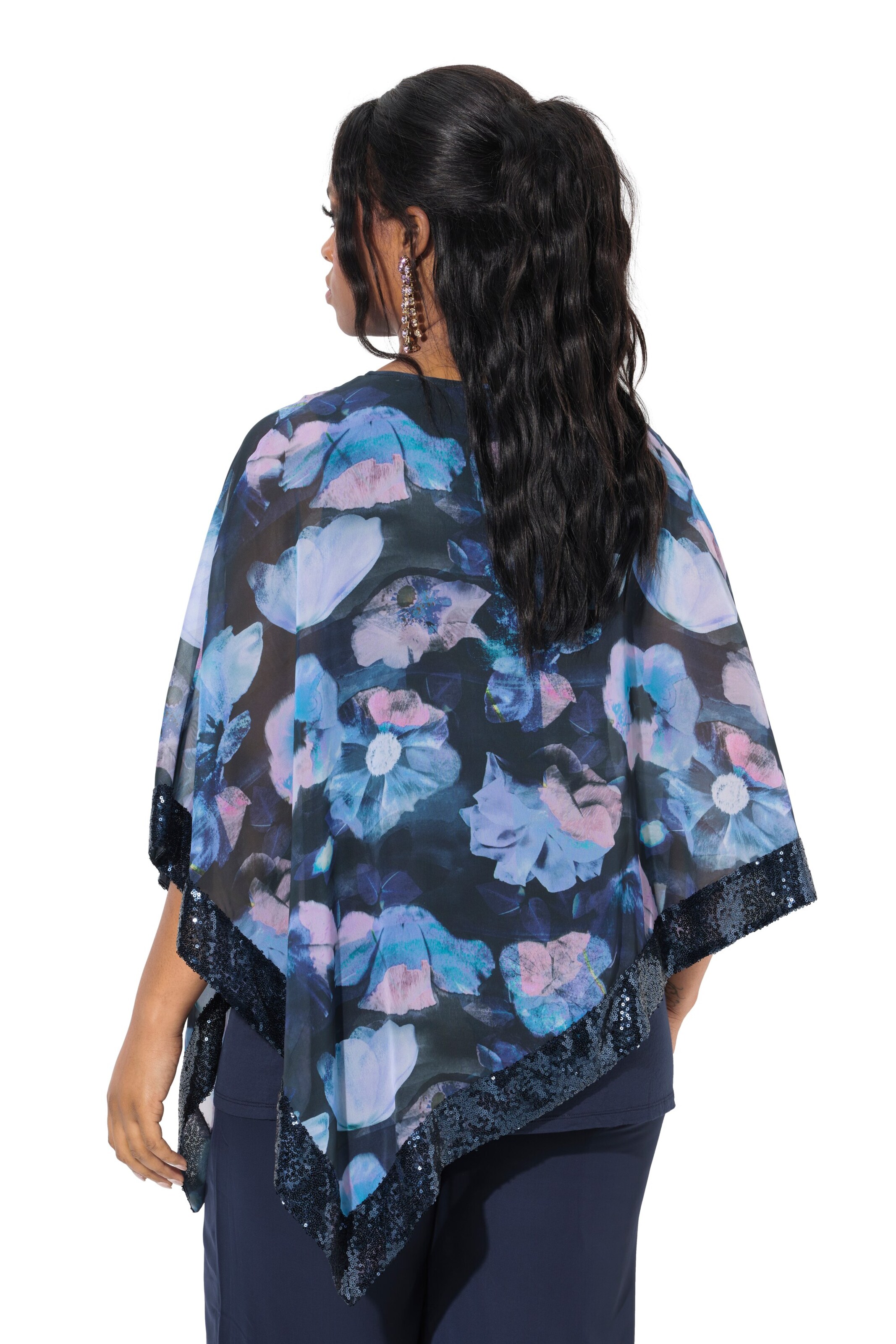 Ulla Popken Bluse in Blau