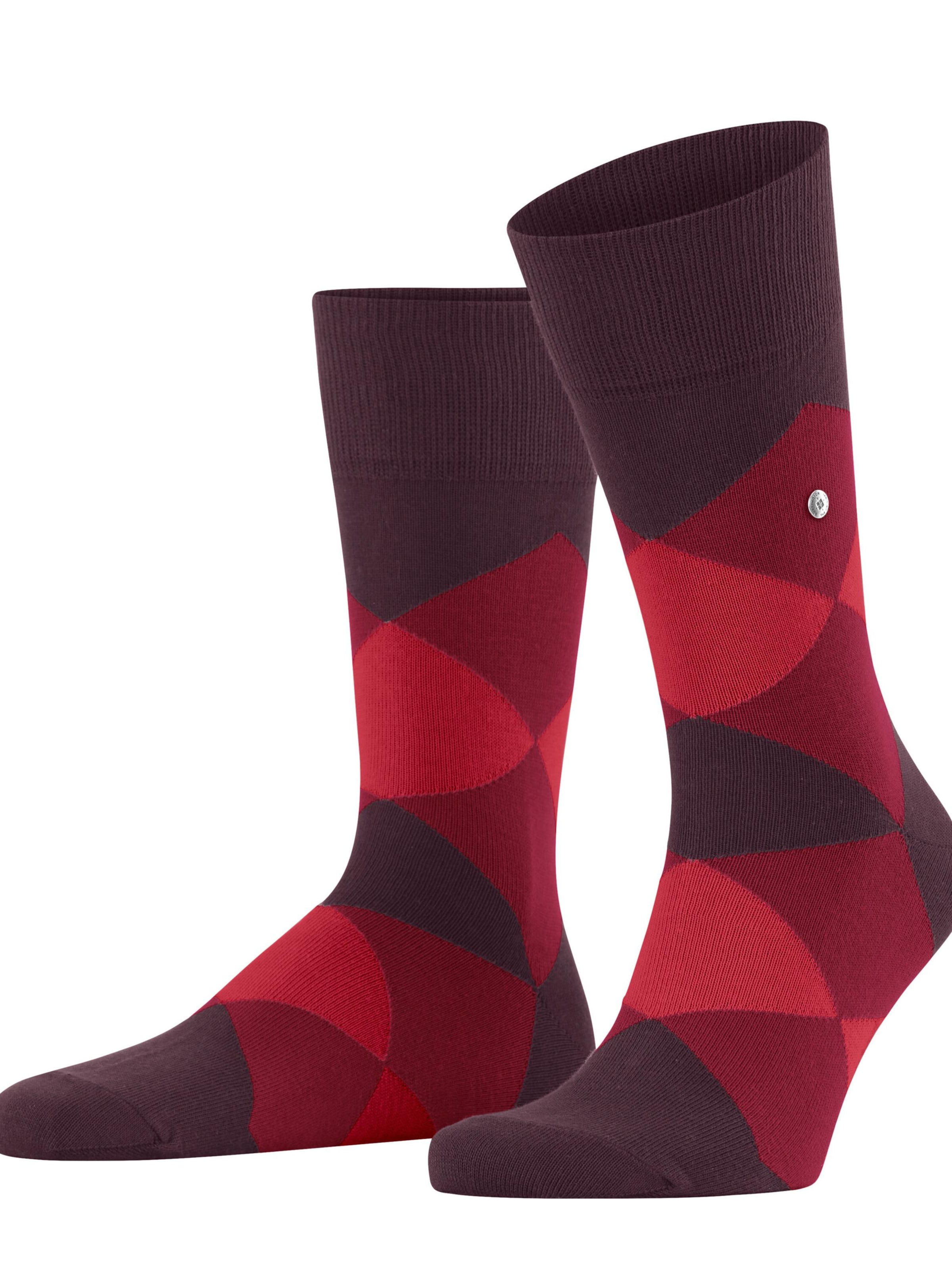BURLINGTON Socken 'Clyde'‌‌ in Rot: Vorderseite