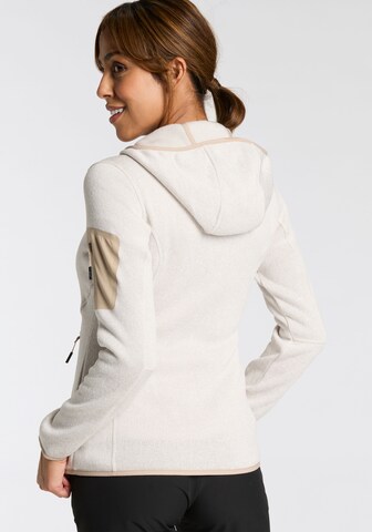 CMP Sportstrickjacke in Beige